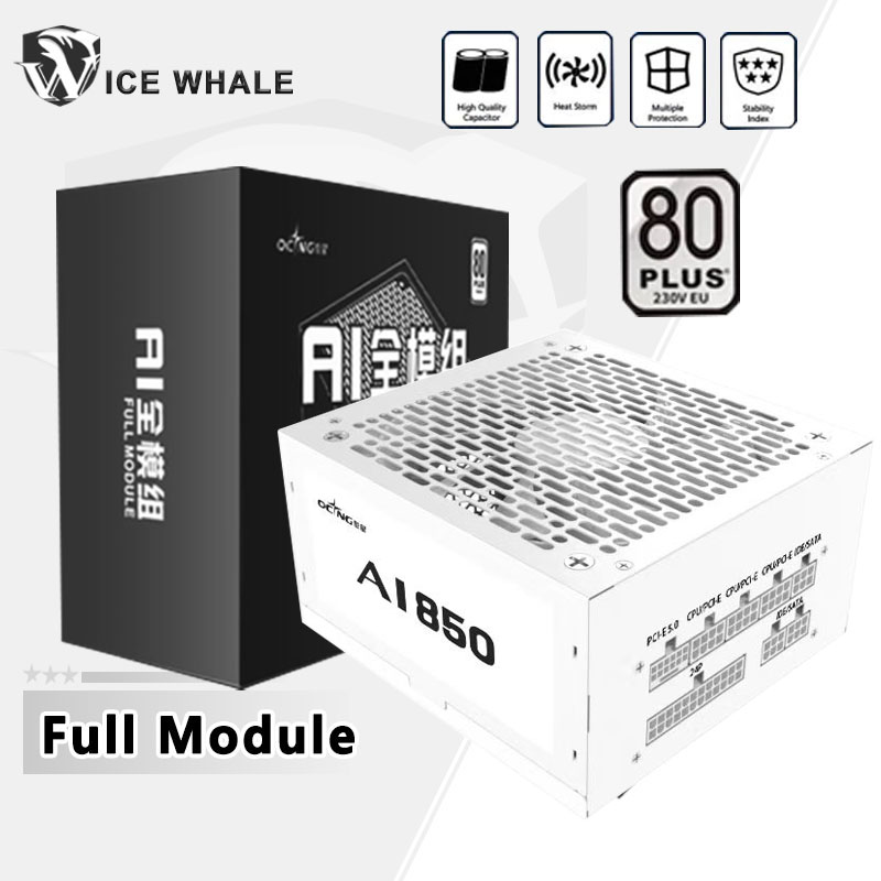 Power Supply 750W - 550W 650W 750W 850W Biały 80Plus