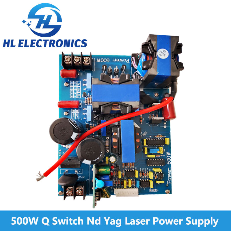 Power Supply 500W - Płyta zasilacza lasera Nd Yag o