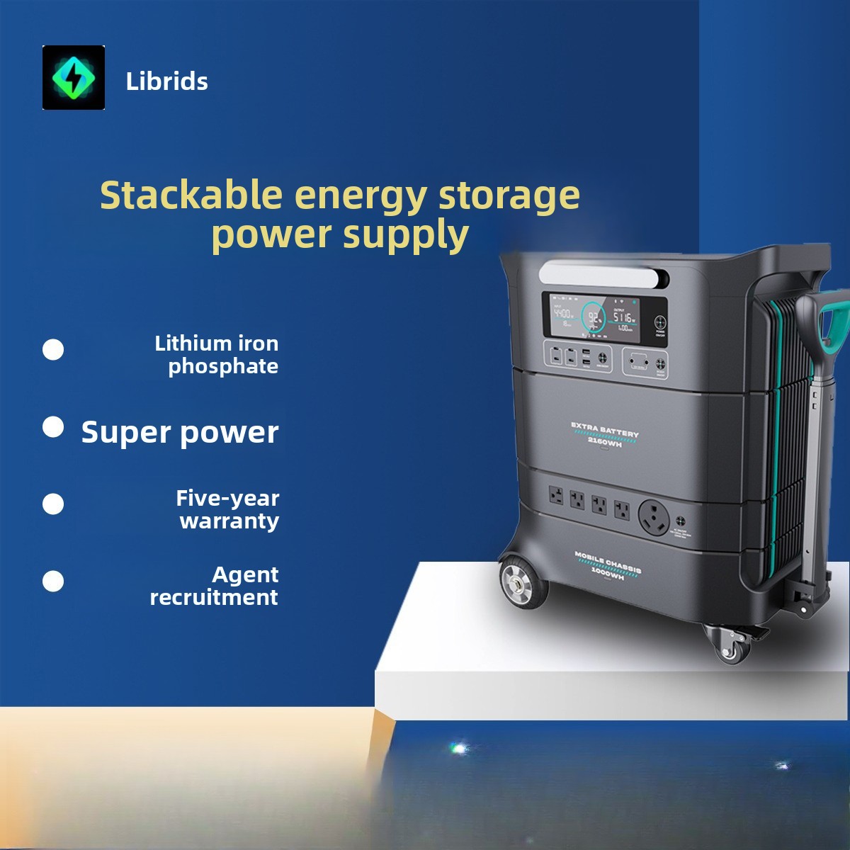 Power Supply - Librids Off-grid Energy Storage Solar Power
