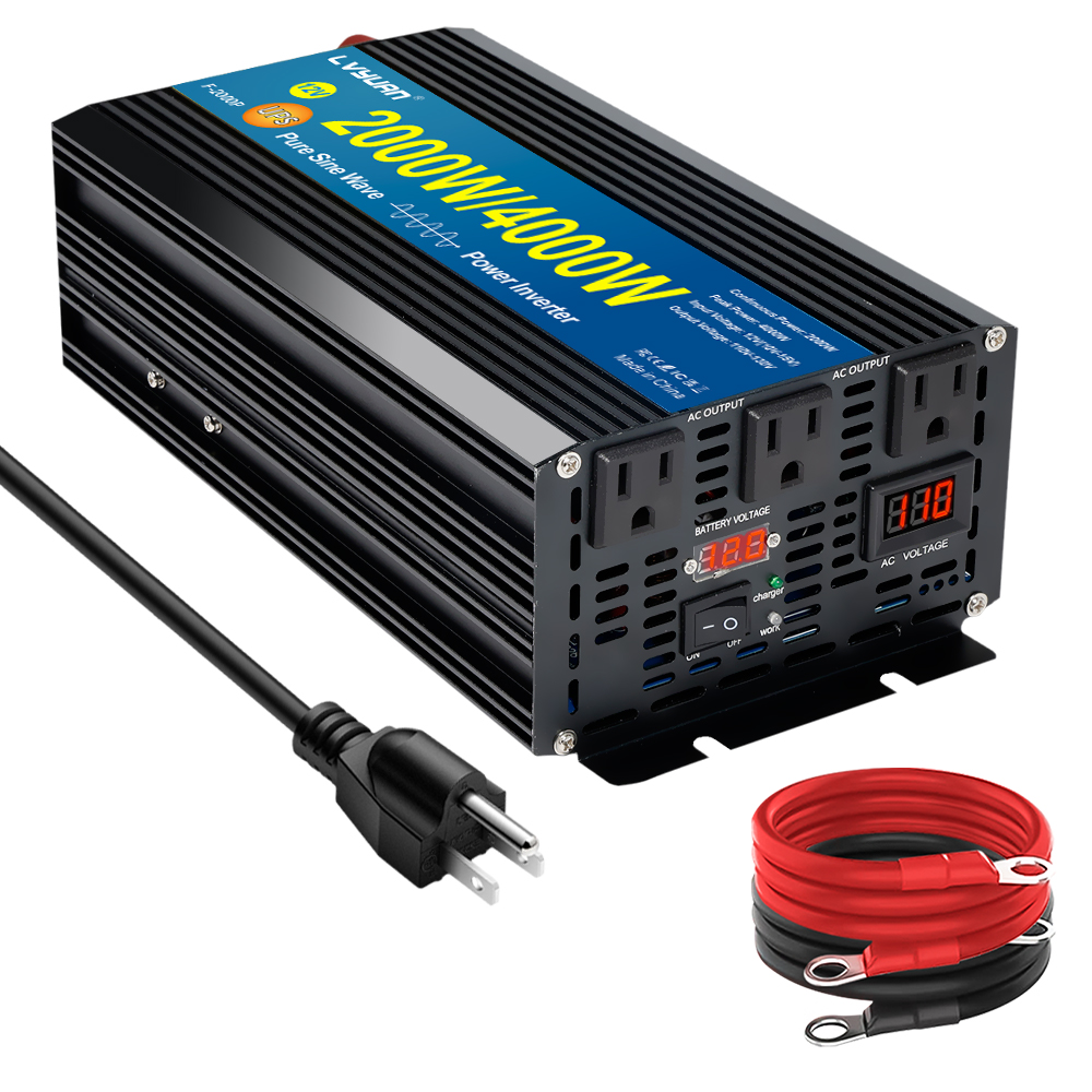 Power Supply 12V - Inwerter LVYUAN 1500W z funkcją UPS