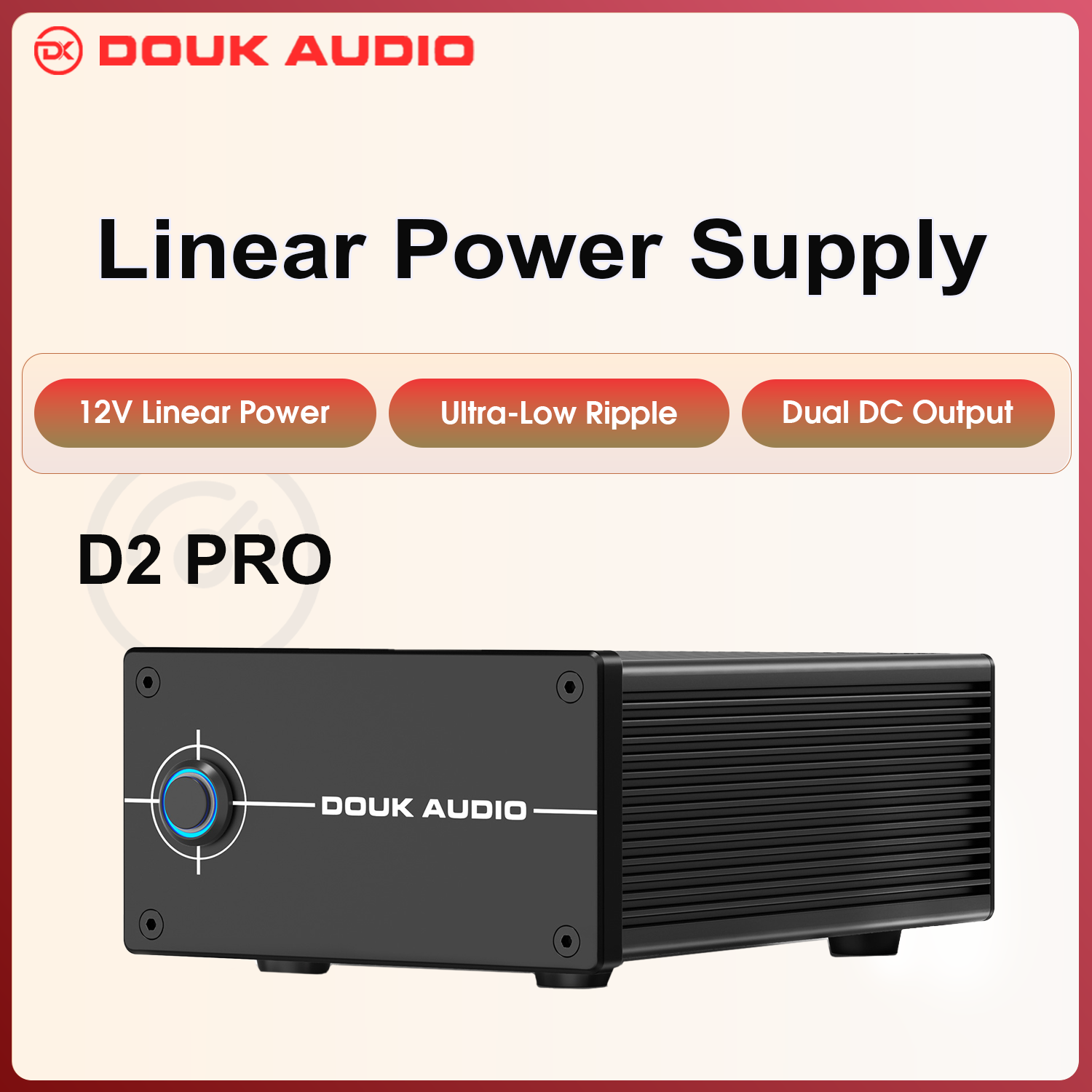 Power Supply 12V - Zasilacz liniowy Douk Audio DC 12V