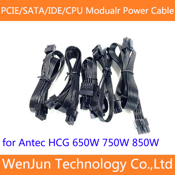 Power Supply 750W - Wysokiej jakości kabel zasilający PCI-E 6+2pin