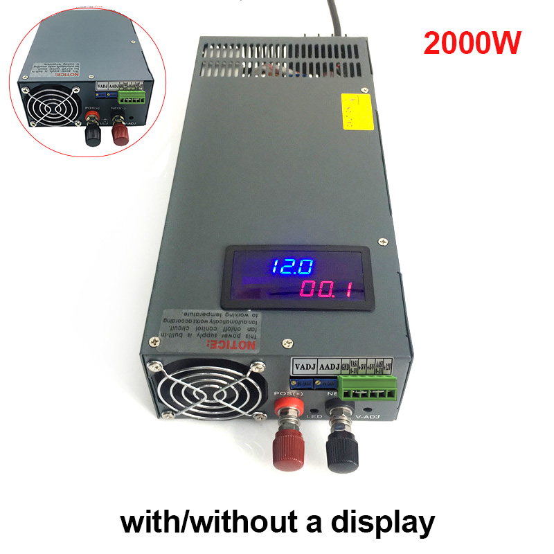 Smps Power Supply - Zasilacz impulsowy 2000W SMPS AC-DC 0-12V