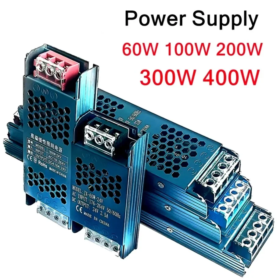 Smps Power Supply - Zasilacz transformatorowy do oświetlenia DC12V/24V, adapter