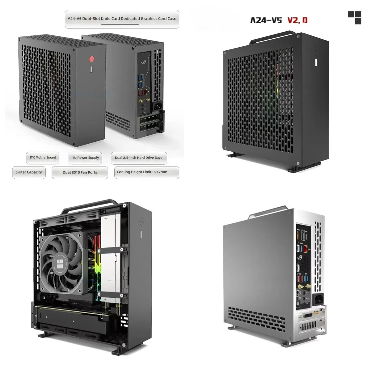 Obudowa ITX 1U z podwójnym gni – Pc Power Supply recenzja i cena