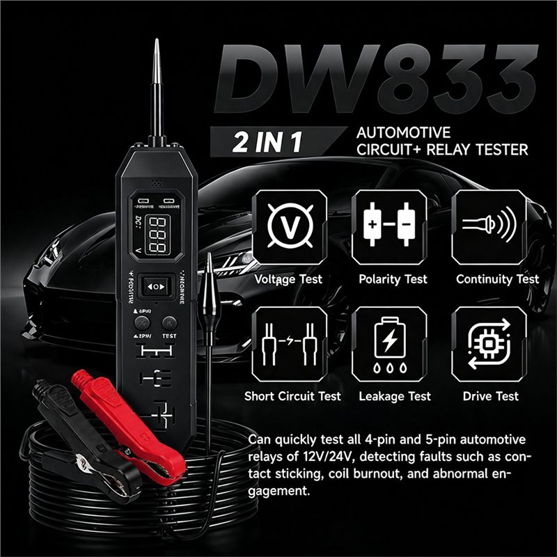 Narzędzie diagnostyczne do obw – Power Supply Tester recenzja i cena