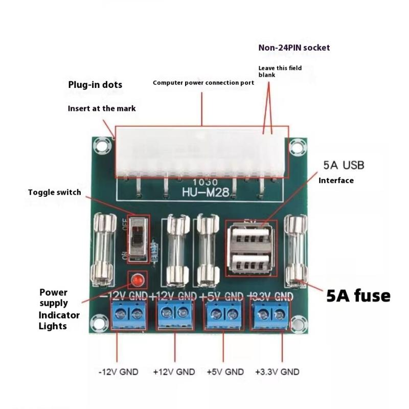 Moduł testowy zasilacza 1Pc, m – Atx Power Supply recenzja i cena