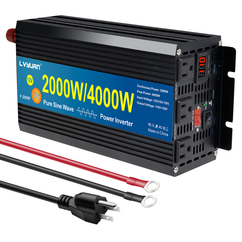 Inwerter LVYUAN 1500W z funkcj – Power Supply 12V recenzja i cena