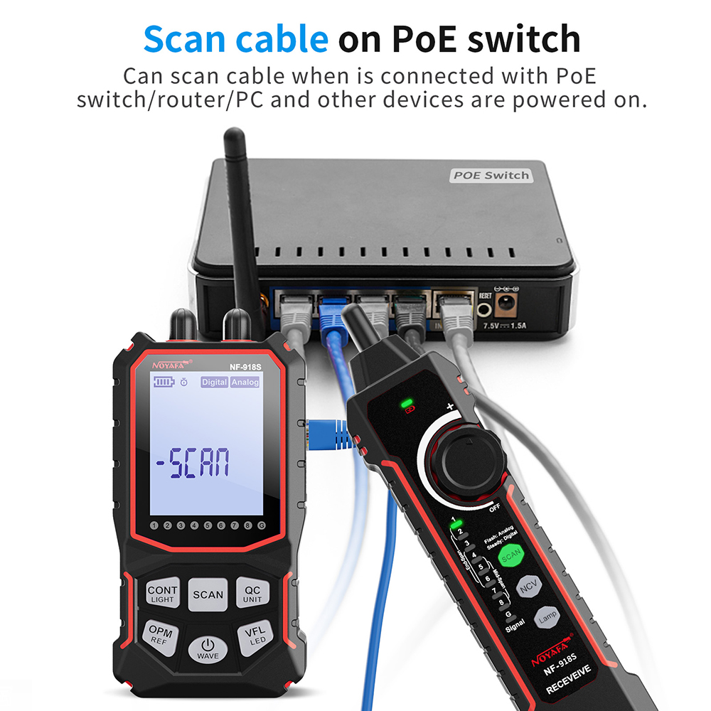 Noyafa Tester kabli sieciowych – Power Supply Tester recenzja i cena
