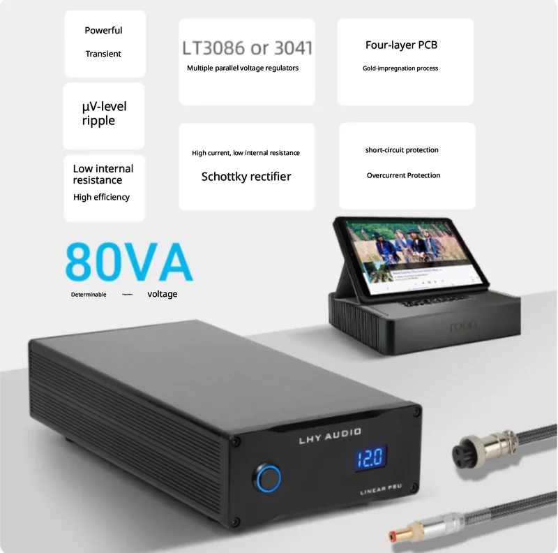 Zasilacz stabilizowany liniowy – Power Supply 12V recenzja i cena