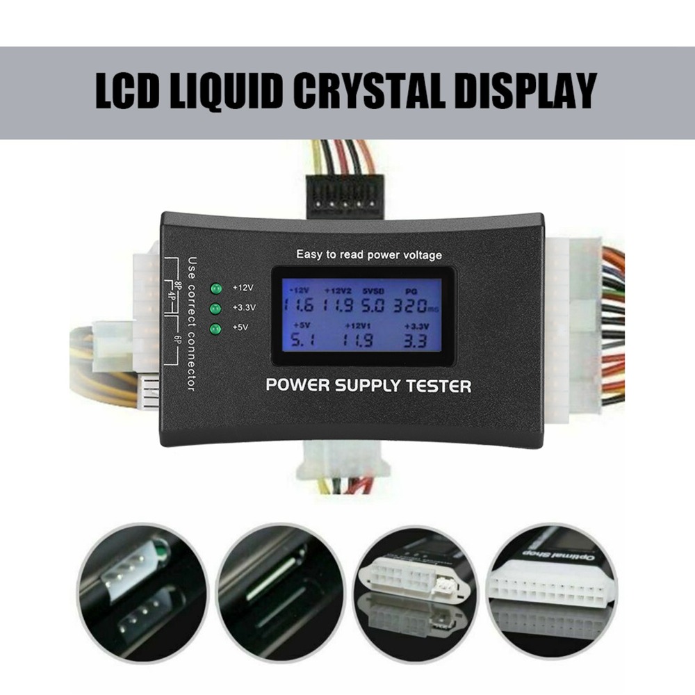 Tester zasilaczy ATX z wyświet – Power Supply Tester recenzja i cena