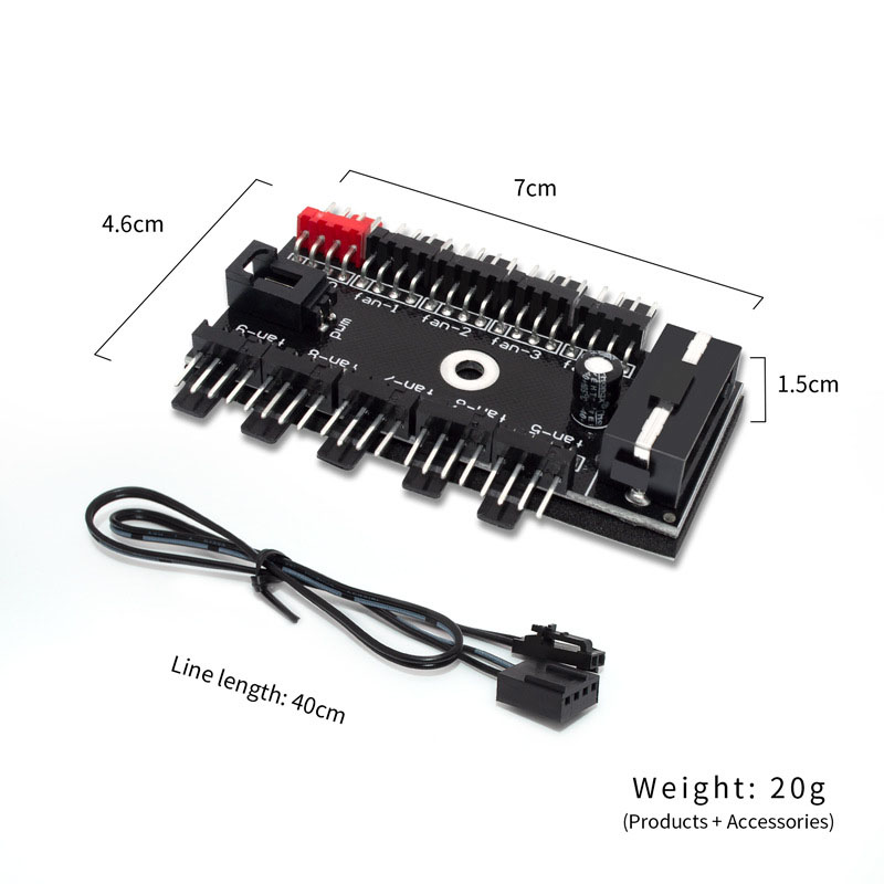 Rozdzielacz wentylatorów PWM 4 – Pc Power Supply recenzja i cena